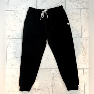 Vuori Women’s Performance Joggers - black heather - size M